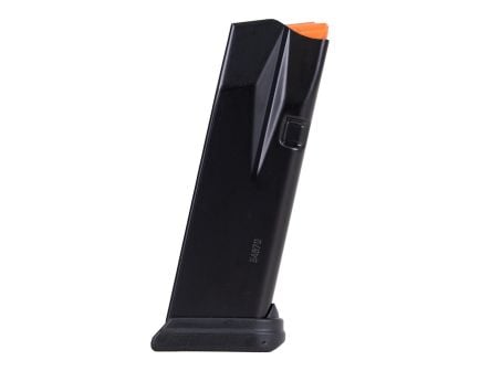 Glock 9mm 15rd Magazine fits 43x/48, Black Polymer - 79269
