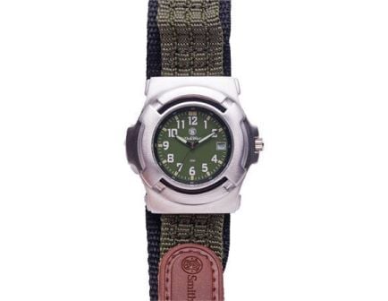 Smith & Wesson Lawman Watch, White/OD Green