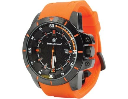 Smith & Wesson Trooper Watch, Black/Orange