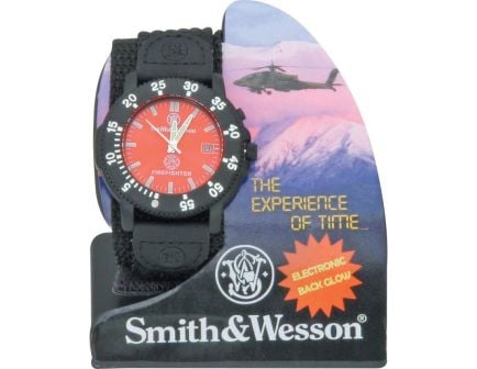 Smith & Wesson Firefighter Watch, Stainless/Black