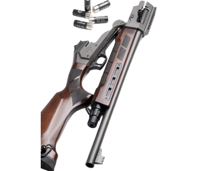 Panzer FS1 Pro 12 Gauge 20" Semi-Auto Shotgun, Disruptive Grey w/Natural Wood