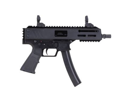 Panzer Han9 6.5" 9mm 30rd Pistol MP5 Compatible with Flip Up Sights - PAHAN9PCCB