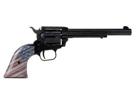 Heritage Manufacturing Rough Rider .22 LR 6rd 6.5" Single Action Revolver, American Flag - RR22B6US05