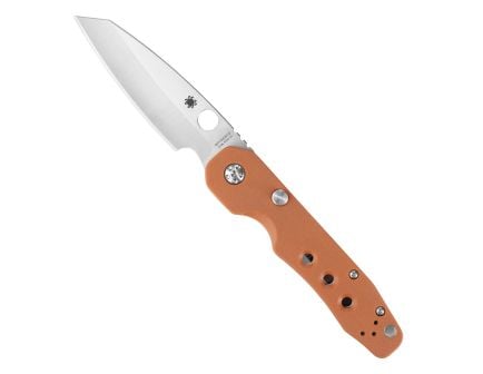 Spyderco Smock Folding Knife, Burnt Orange