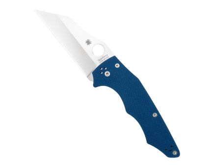 Spyderco YoJumbo Folding Knife, Cobalt