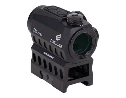 Cyelee Optics T10 X PRO Pic Rail Mounted - 2/30 MOA Red Circle Dot - X004CV26XX