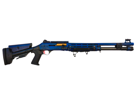 Orthos Arms Limited Edition Raider S4 America 250th Elite 12 Gauge 18.5 Semi-Auto Shotgun, Distressed Blue