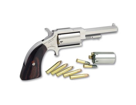 North American Arms 22 LR 5 Round Revolver, Stainless - NAA-1860-250C
