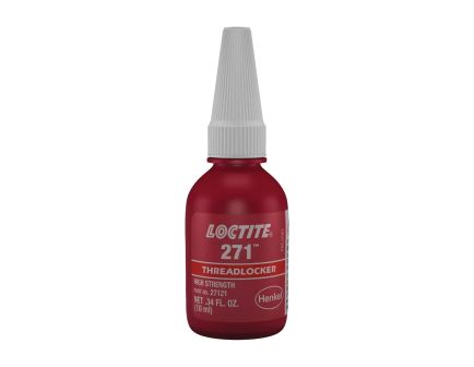Loctite 271 High Strength Threadlocker, 10 mL Bottle