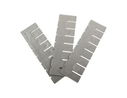 Brownells Large Bench Box Short Divider, Gray Pack of 3