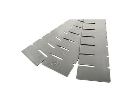Brownells Large Bench Box Long Divider, Gray Pack of 3