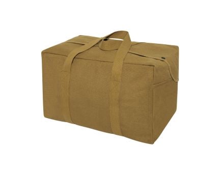 Rothco Canvas Small Parachute Cargo Bag - Coyote Brown