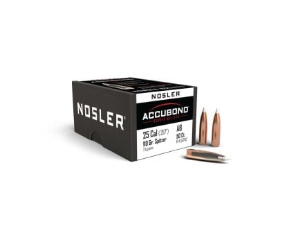 Nosler 25 Caliber (.257) 110gr Accubond Bullets 50ct - 53742