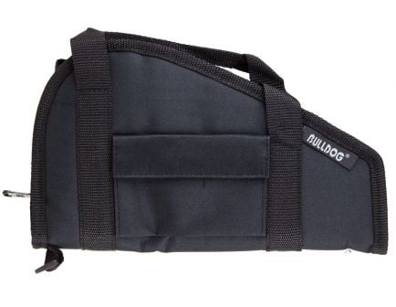 Bulldog Cases Pistol Rug w/ Pocket and Wraparound Handles, Medium, Black - BD601