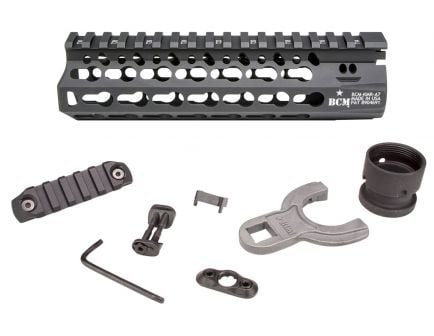 Bravo Company Mfg KeyMod 7" Float Handguard, Black - KMRA7556BK