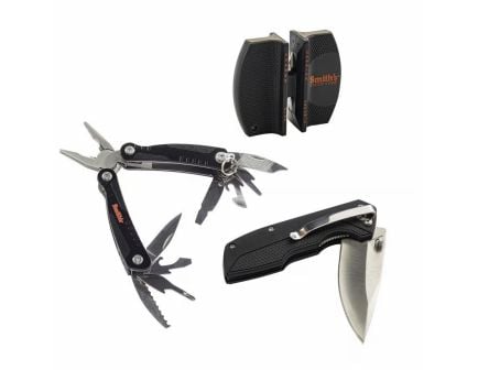Smith's EdgeSport 3 Pc Multi Tool Combo Set, Black - 51230