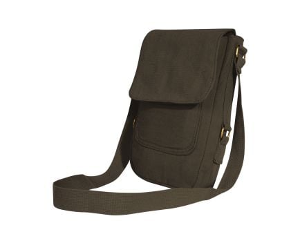 Rothco Vintage Canvas Tech Bag - Brown