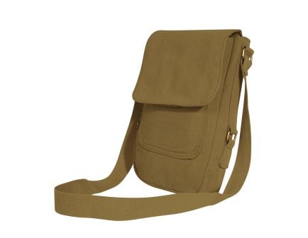 Rothco Vintage Canvas Tech Bag - Coyote Brown
