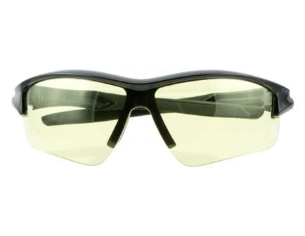 Howard Leight Acadia Shooter's Wraparound Anti-Fog Safety Eyewear, Amber Lens, 4/case - R-02215