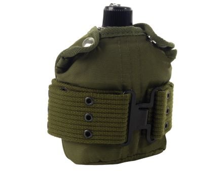 Rothco Aluminum Canteen And Pistol Belt Kit