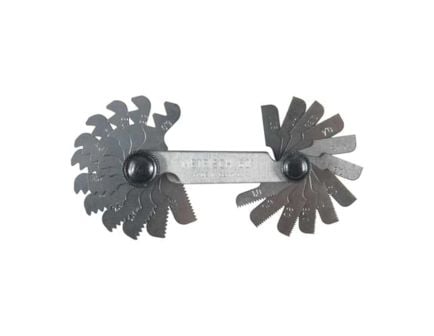 Brownells Metric Straight Thread Pitch Gauge