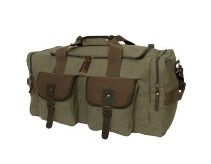 Rothco Long Journey Canvas Travel Bag - Olive Drab