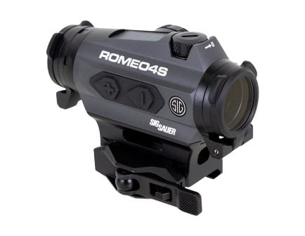 Sig Sauer ROMEO4S 1x20mm Ballistic Circle Plex Reticle Red Dot Optic - SOR43022