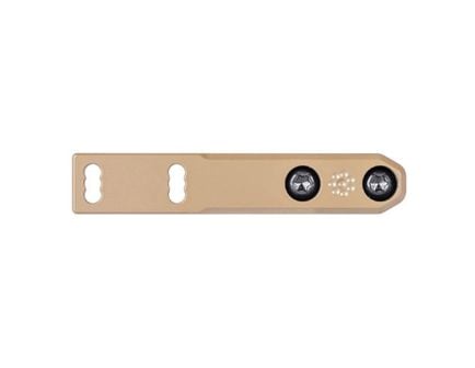 Arisaka Inline Light Mount Aluminum Alloy 3.40" - Durable Inline Light Mount for Tactical Applications - ISM-M-FDE