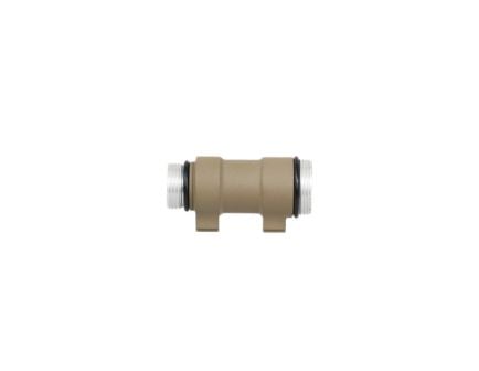 Arisaka Tailcap Adapter Aluminum Alloy 0.49" - Compact Tailcap Adapter for Tactical Lights - LB-300-FDE