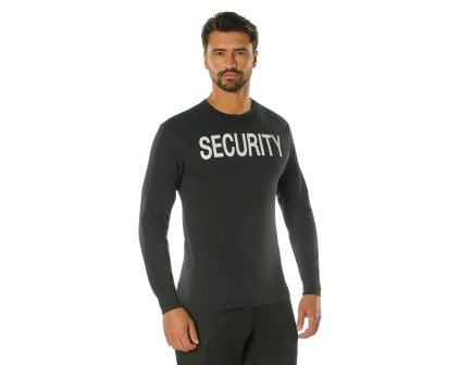 Rothco 2-Sided Security Long Sleeve T-Shirt