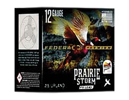 Federal Premium Prairie Storm FS Lead 12 Gauge 2-3/4" #5 1-1/4 oz 25rds Shotshell - Superior Lead for Prairie Game - PFX126FS5