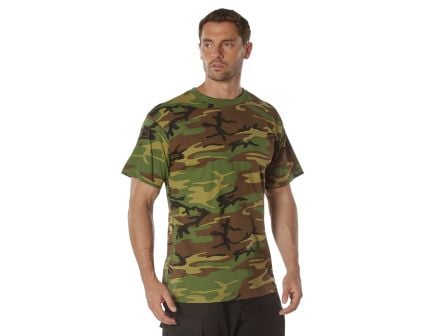Rothco Camo 100% Cotton T-Shirt
