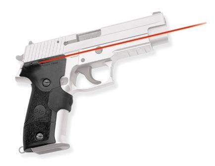 Crimson Trace Front Activation Replacement Laser Grip for Sig Sauer P226 Pistol, Black - LG-426