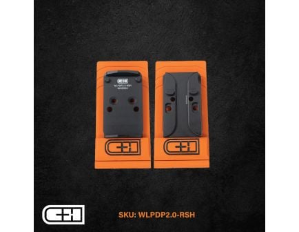 C&H Precision Optic Plate -WLTHR PDP2 TO RMR/SRO/507C- WLPDP2.0RSH