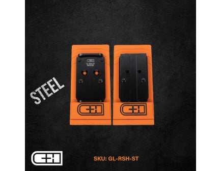 C&H Precision Optic Plate - Glock MOS TO RMR STL- GLRSHST