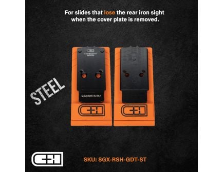 C&H Precision Optic Plate -ST SIG P320X TO RMR/SRO/HOLO- SGXRSHGDT
