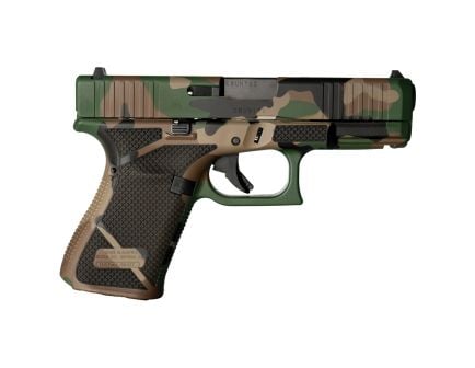 Weapon Works G19 Gen 5 9mm 4" Pistol 10rds, M81 Woodland Camo/Diamond - Rugged and Efficient - PA195S201-228065