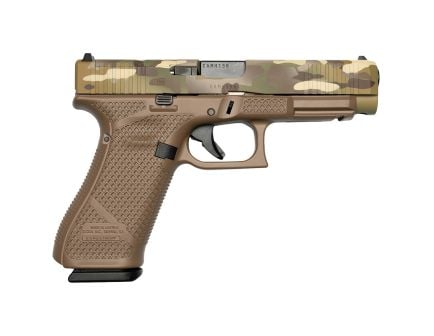 Weapon Works G47 Gen 5 MOS 9mm 4.49" 17rds Pistol, Flat Dark Earth/Diamond - Gen 5 G47 with Diamond Design - PA475S203MOS-228069