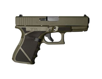 Weapon Works G19 Gen 3 9mm 4.02" Pistol 15rds, OD Green/Diamond - High-Capacity - UI1950203-228082