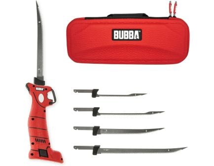 Bubba Blade Li-Ion Cordless Filet Knife w/ 4 Blades and Case