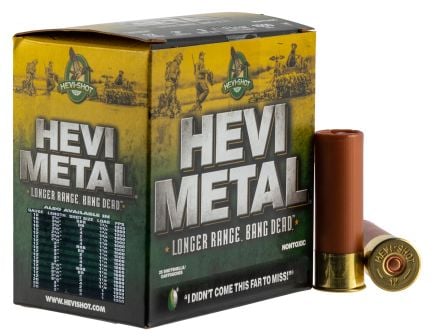 Hevi-Metal LR 12ga 3.5" #4 1 1/2oz. 25rds 38504