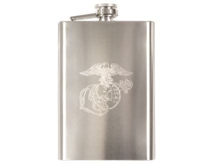 Rothco Engraved Usmc Stainless Steel Flask