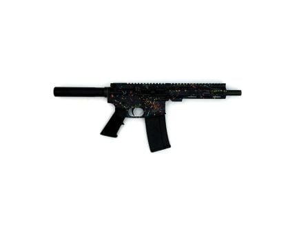 Great Lakes Firearms Saved By The Splatter .223 Wylde 7.50" AR Pistol, Black - GL15223PSBLK