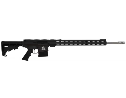 Great Lakes Firearms AR-10 .243 Winchester 24" AR Rifle, Black - GL10243SSBLK