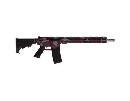 Great Lakes Firearms AR-15 Mission .223 Wylde 16" AR Rifle, Manhattan Camo - GL15223SSMMAN