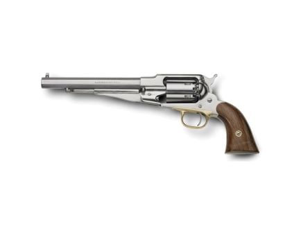 Pietta 1858 Remington Stainless Steel Army .44 Cal 8" 6rds Revolver, Stainless - PF58SS448