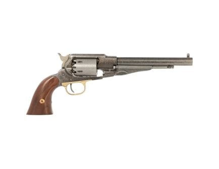 Pietta 1858 Old West .44 Cal 8" 6rd Revolver, Nickel - PF58OW448