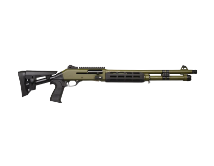 GFORCE ARMS SAX2T GF4 12GA 18.5” 5rd Semi-Auto , BLACK/OD Green