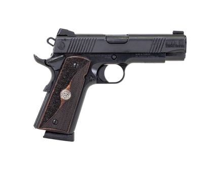 Dickinson Arms 1911 Adam 4.25" 9mm 10rd Pistol, Black / Wood Grip - DKSN9BB