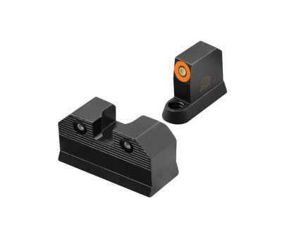 XS Sights R3D 2.0 Night Sight Set - Front/Rear Orange/Orange High-Visibility Sights for Optimal Nighttime Performance - CZ-R201S-6N